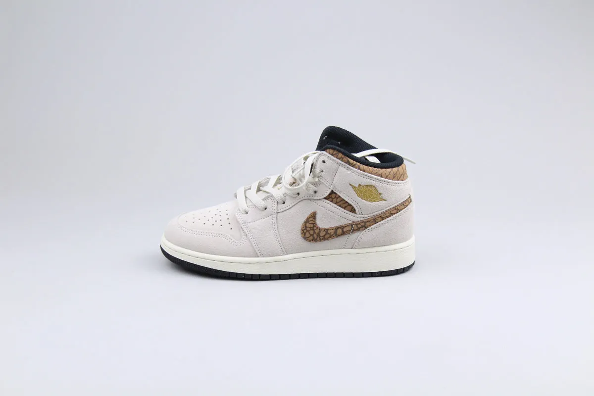 Air Jordan 1 Mid SE 'Brown Elephant'