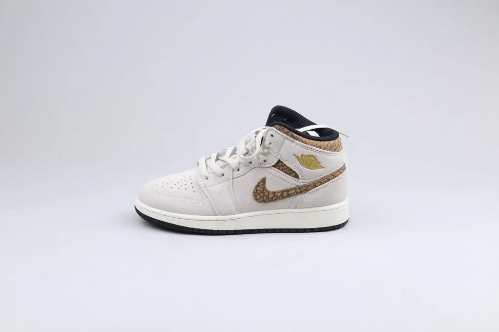 Air Jordan 1 Mid SE 'Brown Elephant'