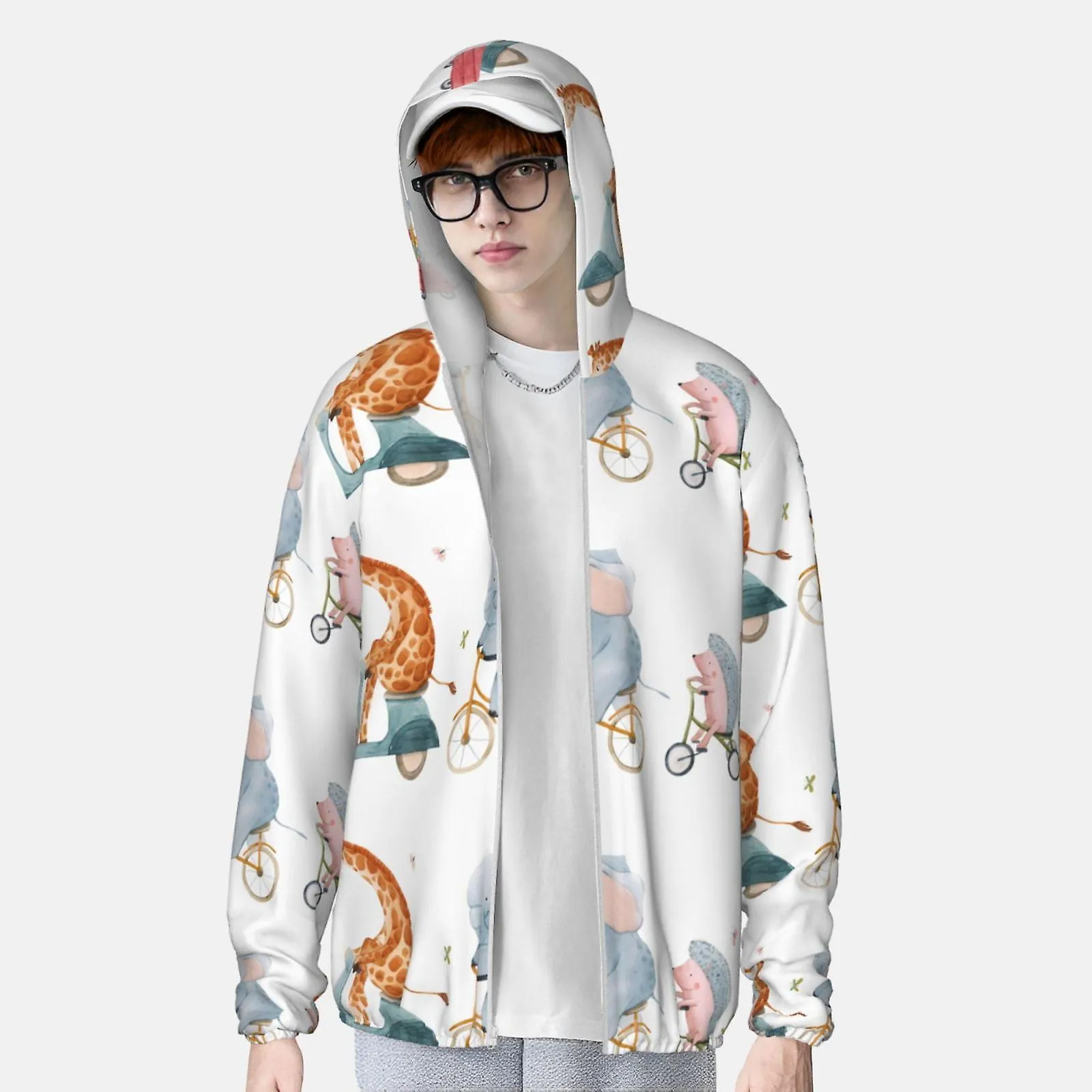 Animal Dog UPF 50+ Zonwerende kleding met lange mouwen, Visshirt Lange mouwrits kl2827