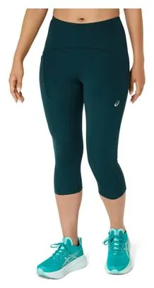 Asics Road High Waist Green Women's 3/4 Tight