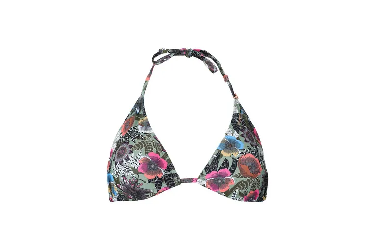 Brunotti Novalee triangel bikini top sage green dames