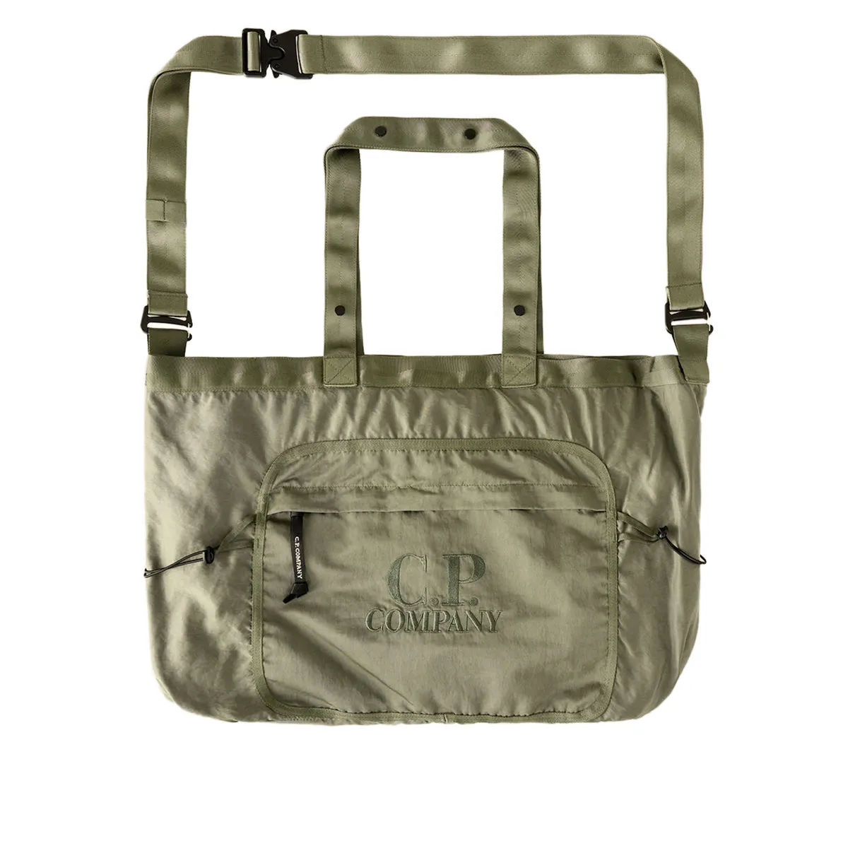 C.P. Company Nylon B Crossbody Messenger Bag Agave Green