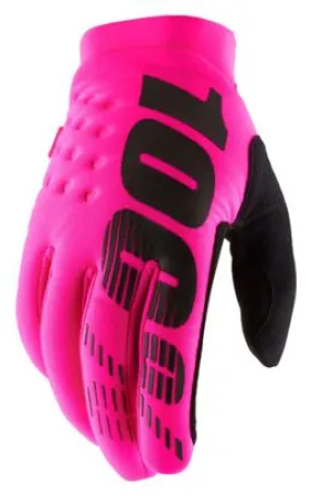 Fluorescerend Roze 100% Brisker Lange Handschoenen