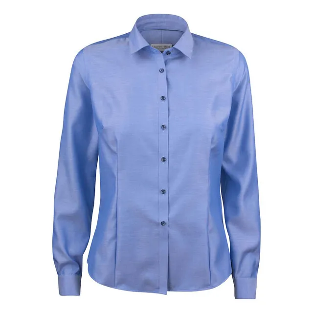 J.Harvest & Frost  Overhemd  Green Bow  Dames  Blauw XL