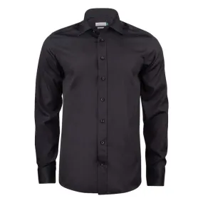 J.Harvest & Frost  Overhemd  Green Bow  Regular fit  Zwart 3XL