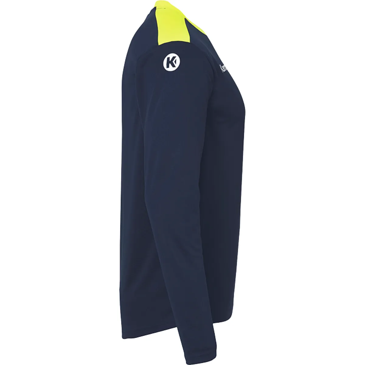 Kempa Emotion 27 Shirt Lange Mouw Heren - Marine / Fluogeel