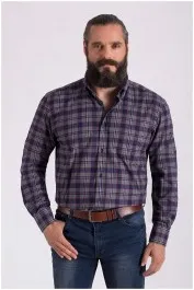 Lange mouw flannel overhemd Carlos Cordoba