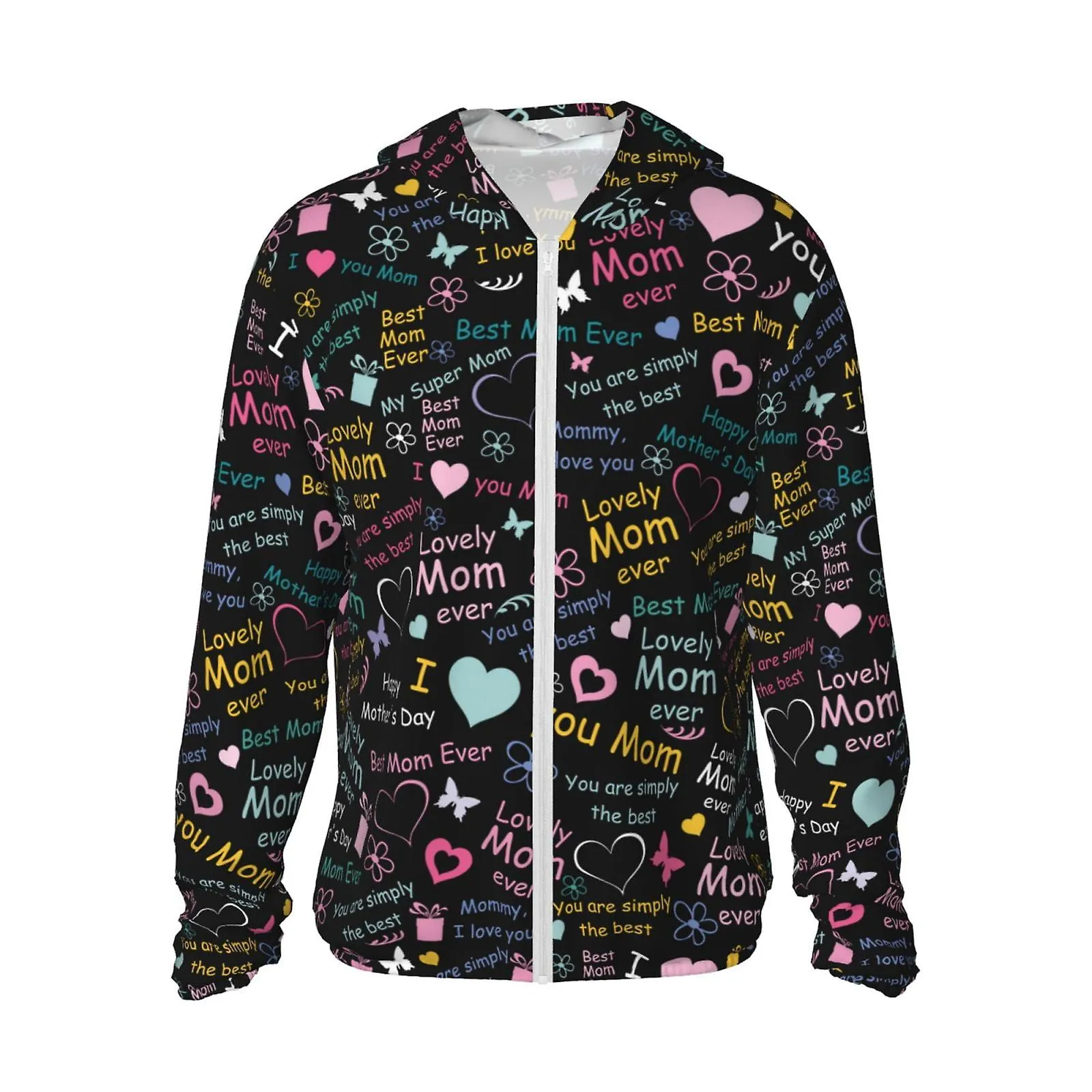 Lemon UPF 50+ Zonwerende kleding met lange mouwen, visshirt Lange mouw ritssluiting kl1634
