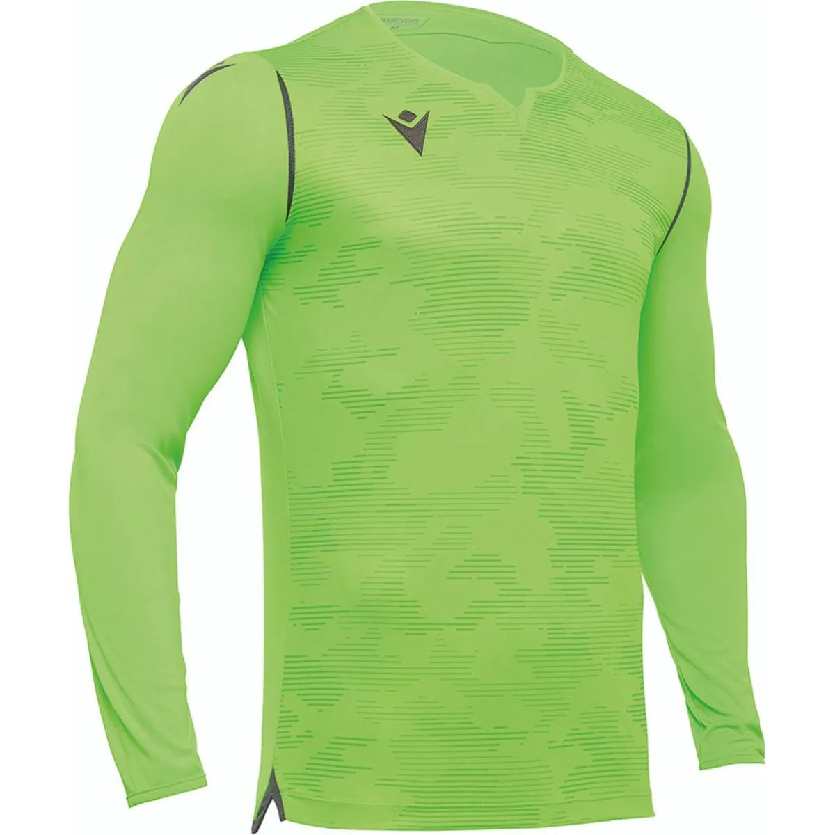 Macron Ares Keepershirt Lange Mouw Kinderen - Fluo Groen / Antraciet