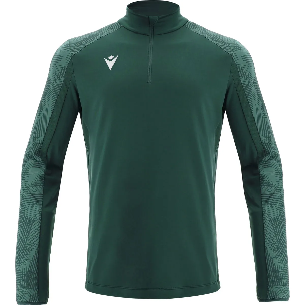 Macron Naryn Ziptop Kinderen - Bottle Green