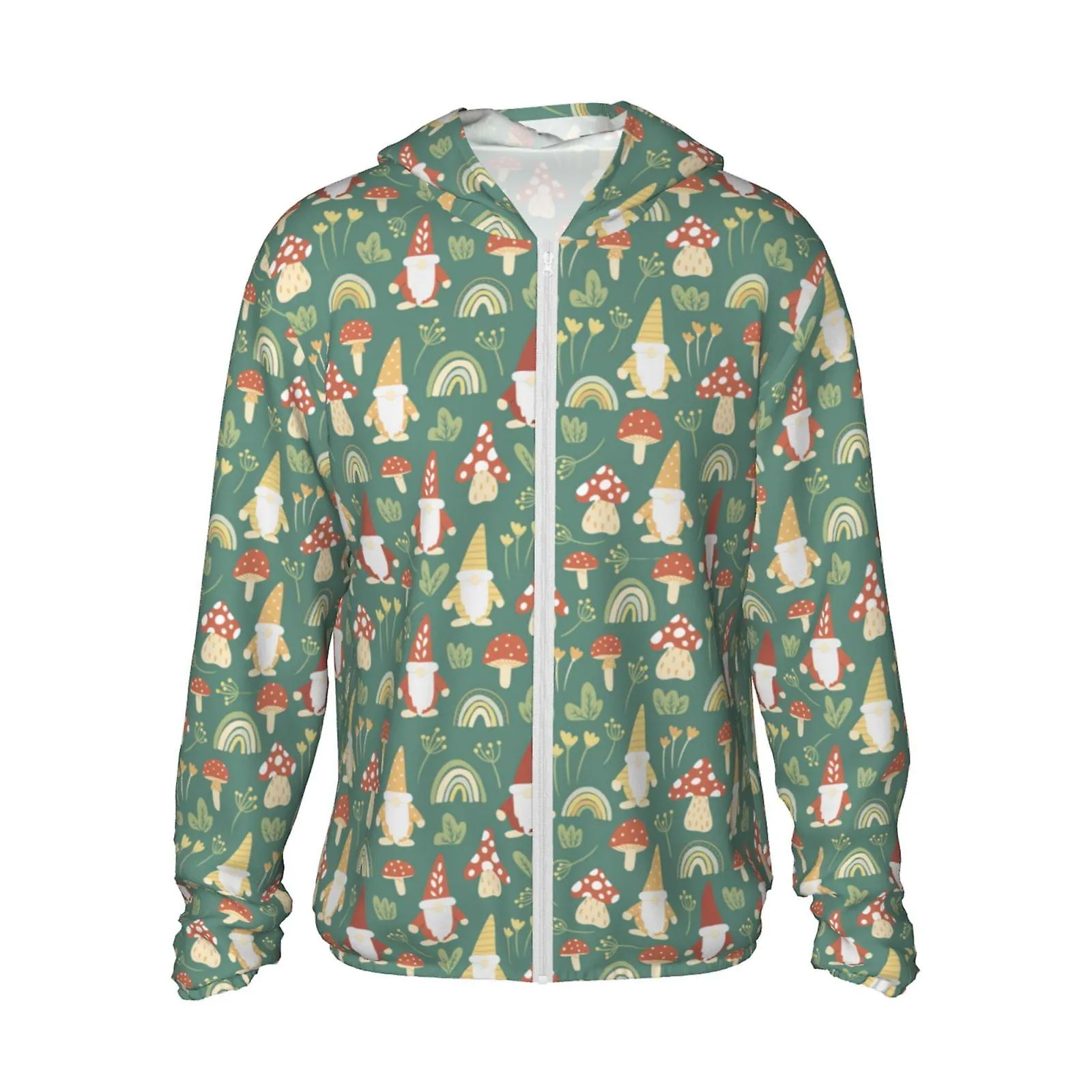 Maneki-Neko Cats UPF 50+ Zonwerende kleding met lange mouwen, Visshirt Lange mouw ritssluiting kl583
