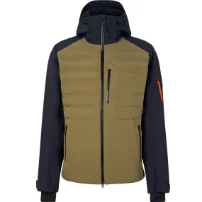 Men Ski Jacket IVO olive-green/deepest navy