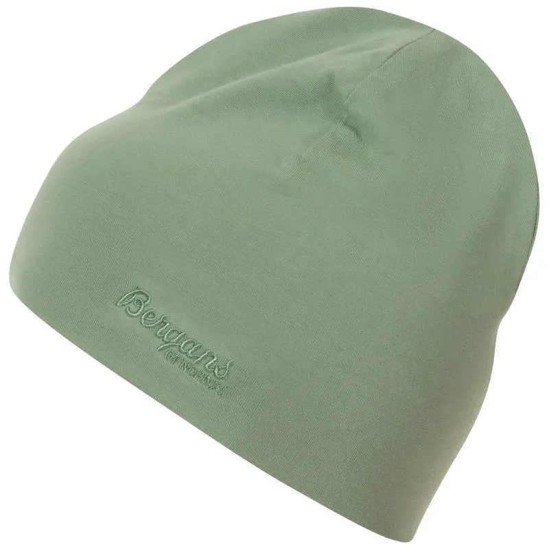 Muts Bergans Kids Cotton Beanie Jade Green (maat 52)