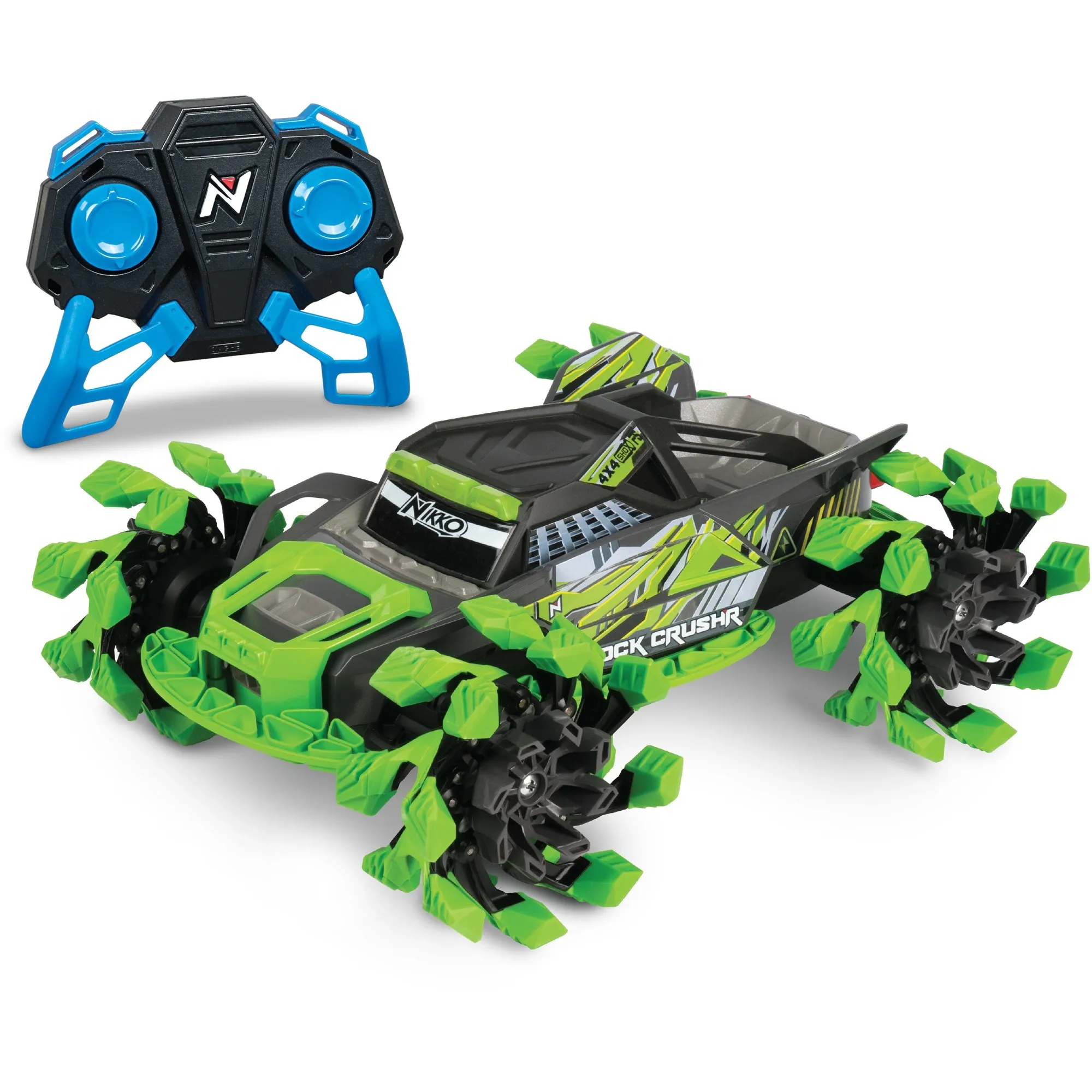 Nikko Rock CrushR: Techno Green RC (schaal 1:12)