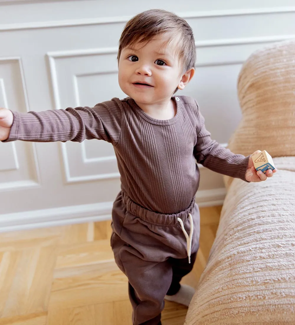 Olsen Kids x Stad Green Joggingbroek - Ceder Brown