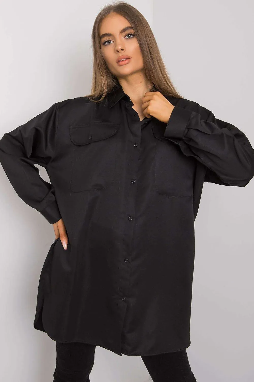 Overhemd met lange mouwen   Ex Moda (160756)