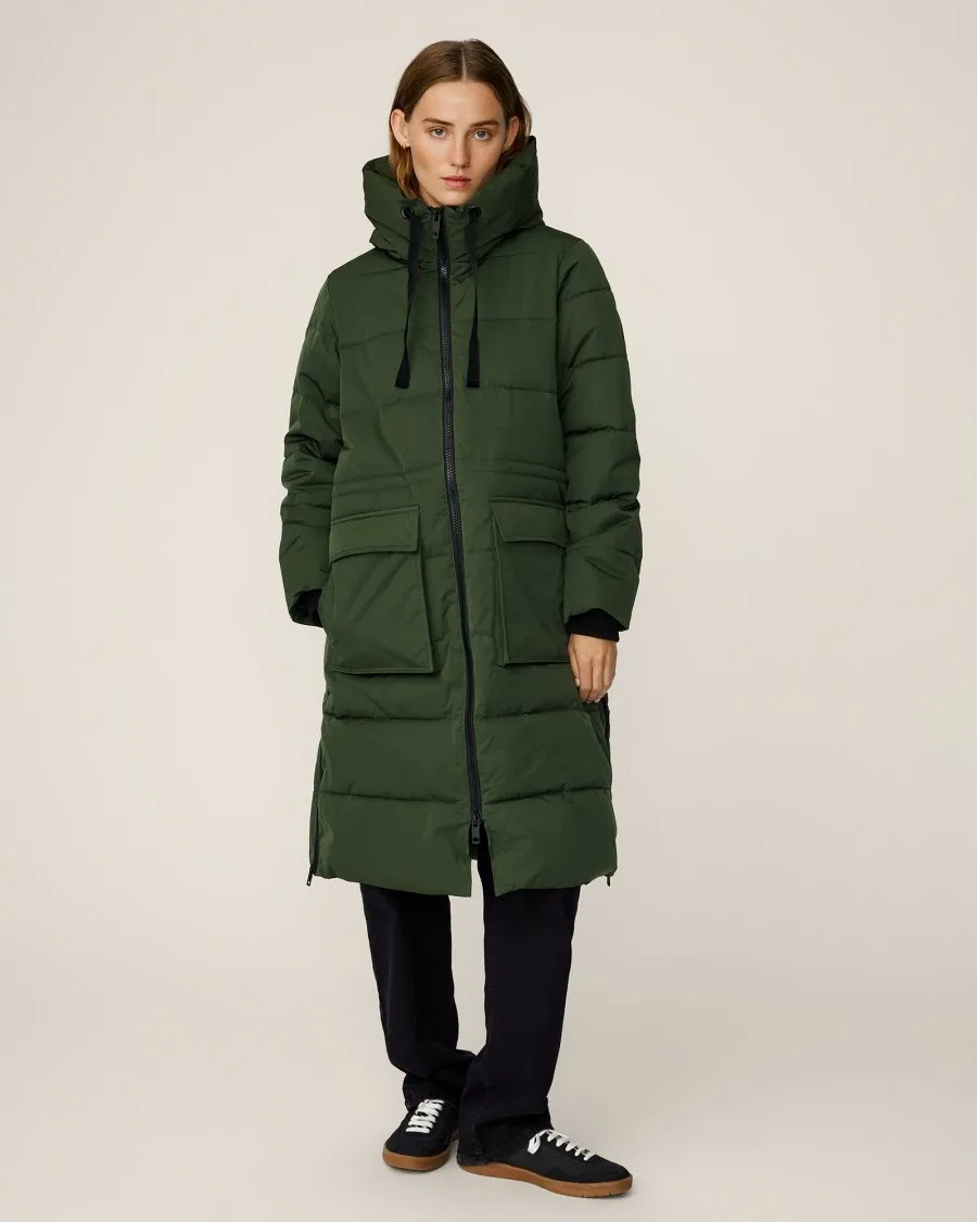 Pavinaria Zip Jacket Duffel Bag Green 