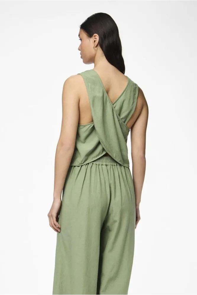 PCMINIDI SL SHORT TOP PA BC 17148102 HEDGE GREEN