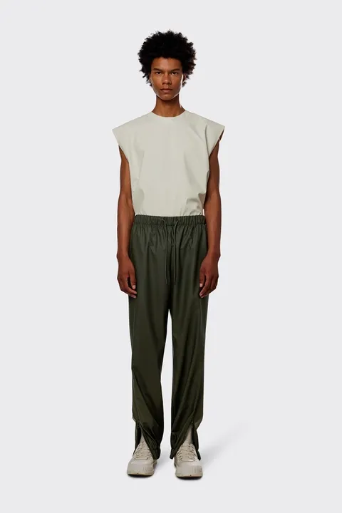 Regenbroek RAINS Unisex Pants Regular Green