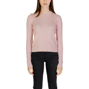 Ronde Hals Lange Mouw Effen Knitwear