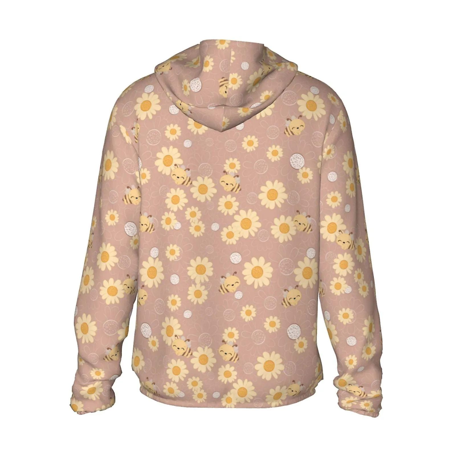 Schattige mollige kikker UPF 50+ Zonbeschermingskleding met lange mouwen, visshirt Lange mouw Zip-cutebee kl2823