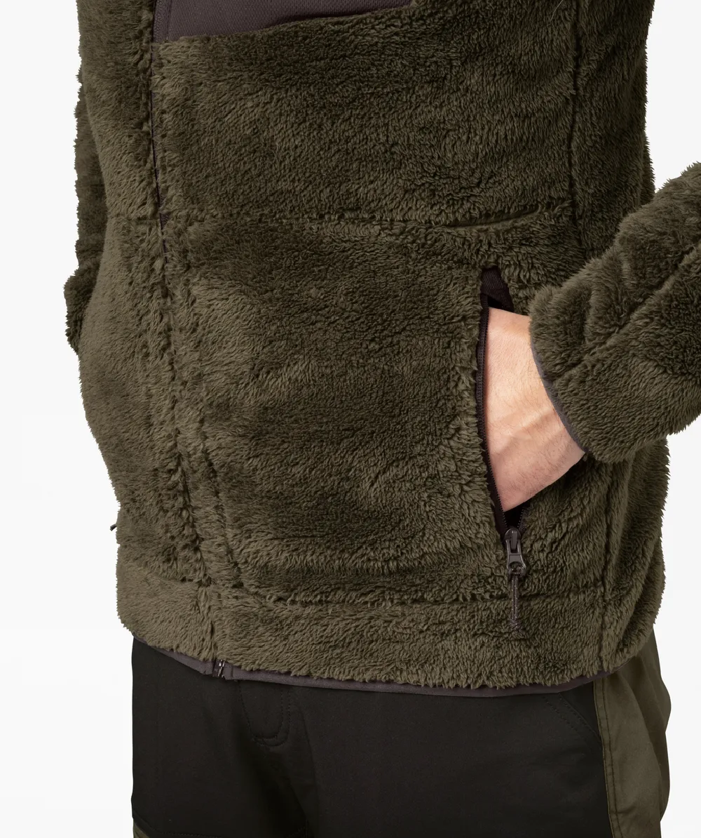 Seeland fleecejas Noah Pine Green