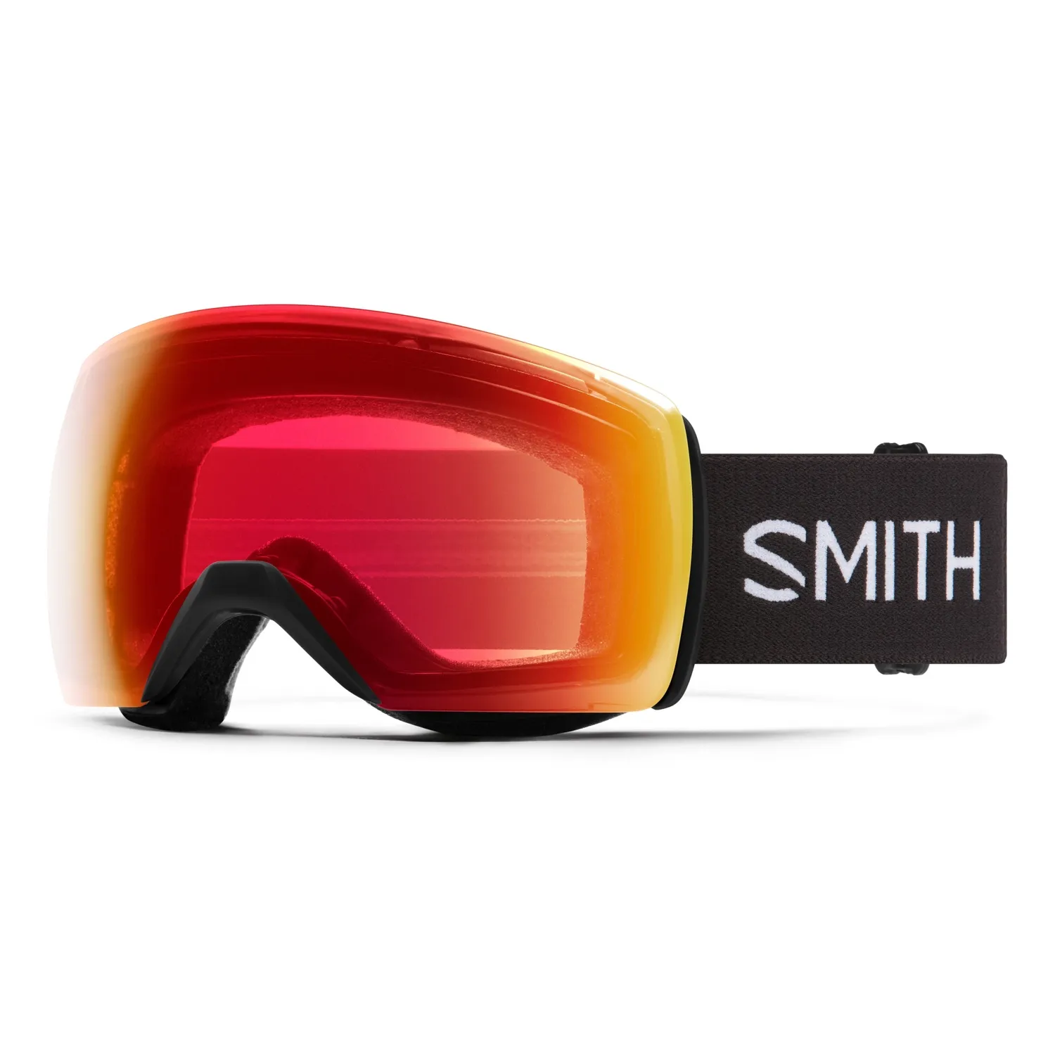 Skibril Smith Skyline XL Black / ChromaPop Everyday Green Mirror 2020