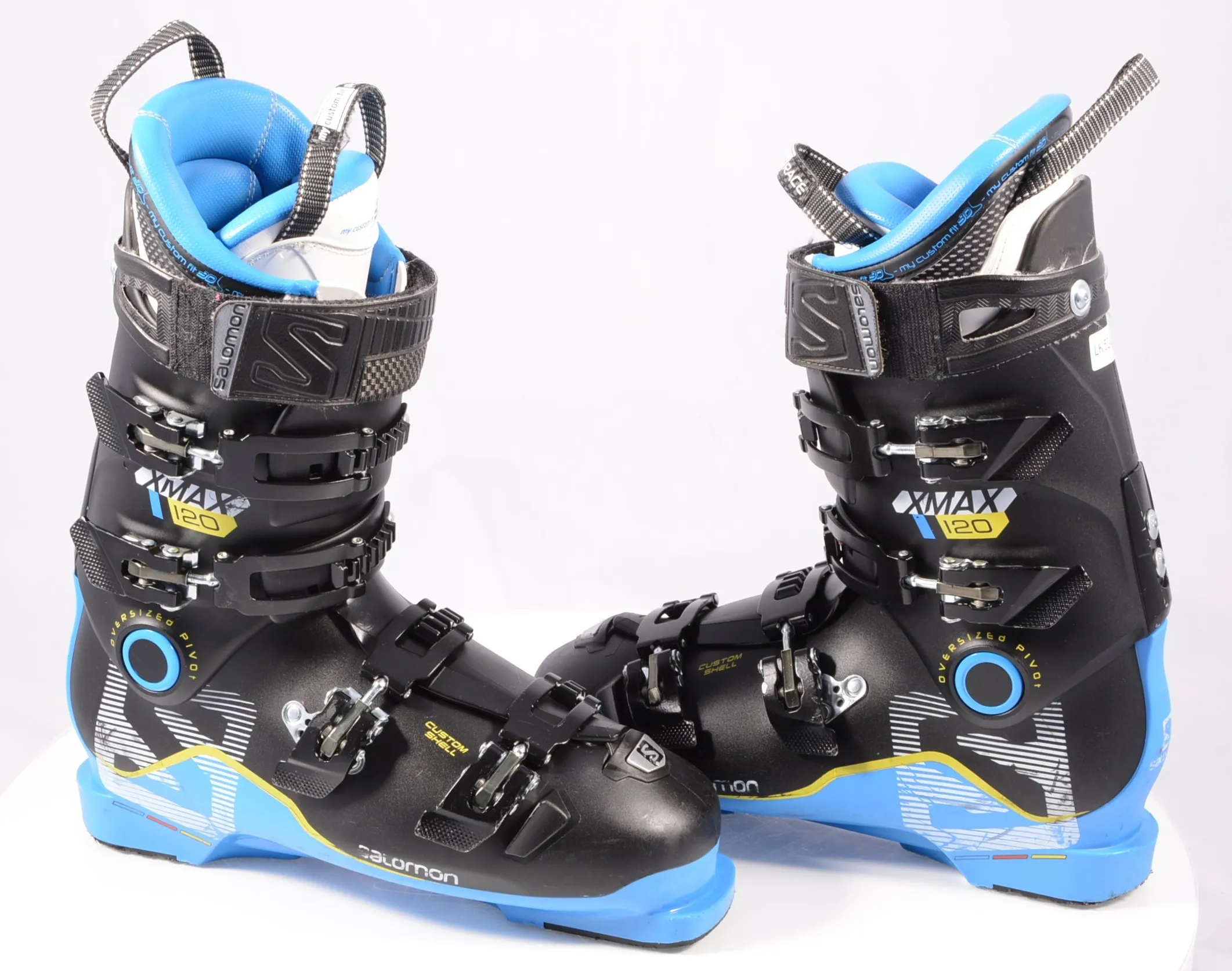 skischoenen SALOMON X MAX 120, My custom fit 3D Race, Oversized pivot, Custom shell, micro, macro