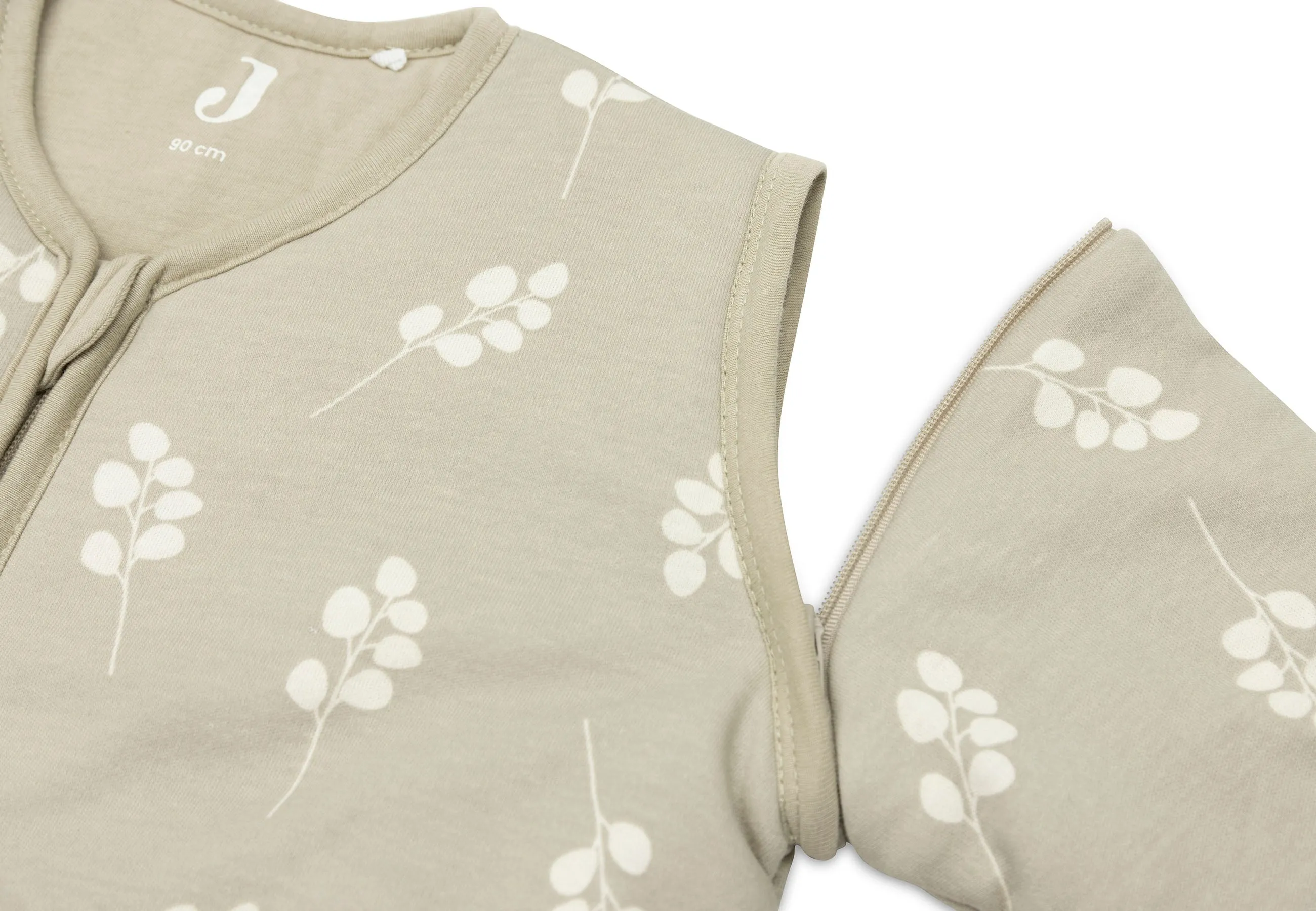 Slaapzak Twig met afritsbare mouwen - olive green