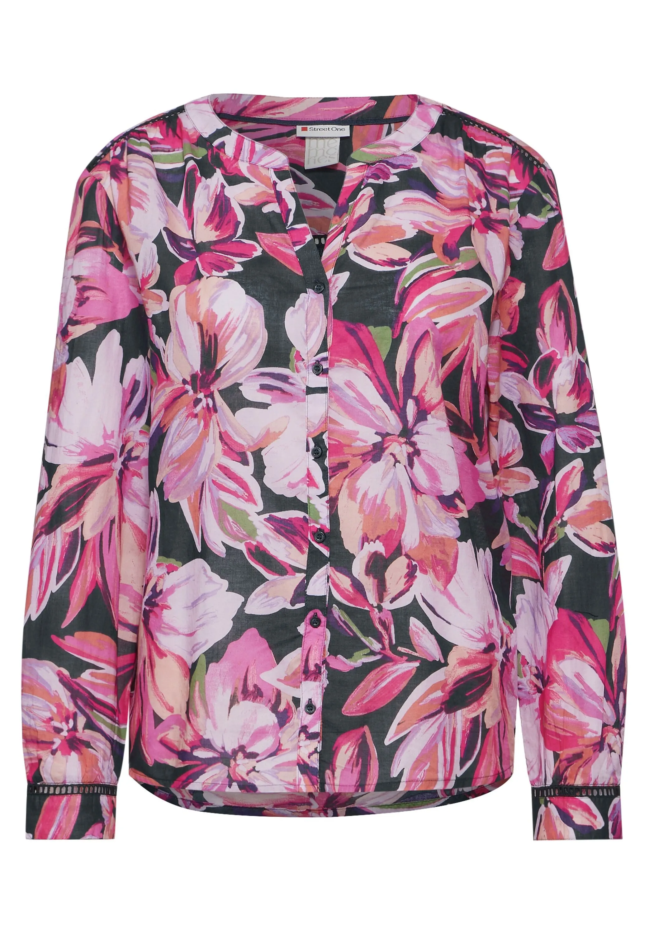 STREET ONE Blouse met lange mouwen