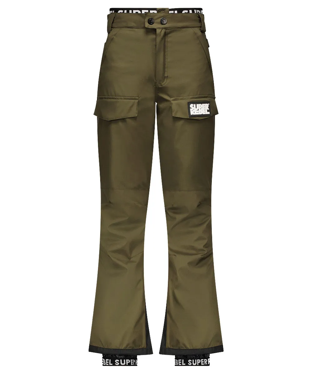 Super Rebel Boys Skills Ski Pant Army Green