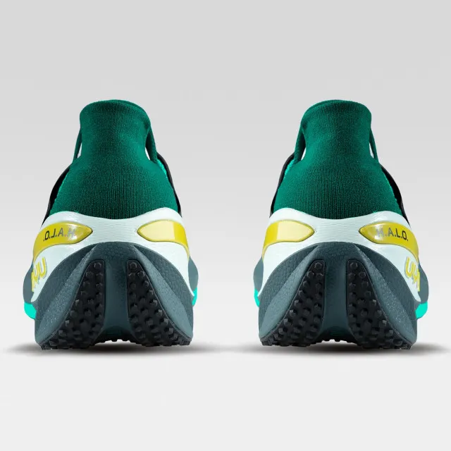 UYN Man 6sense shoes virdian green sole